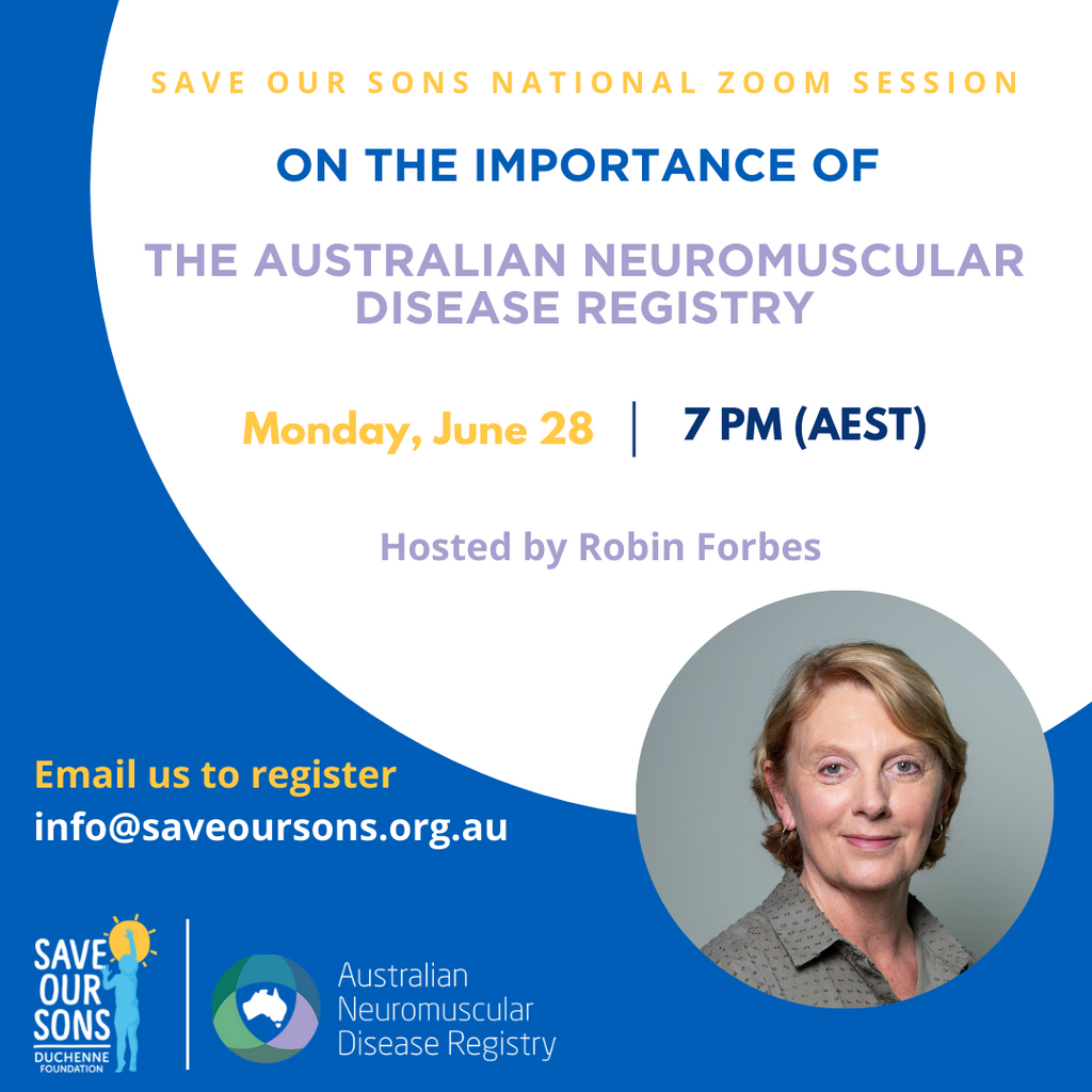 Are you on the Australian Neuromuscular Disease Registry (ANMDR)?