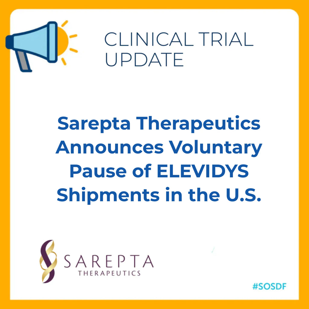 Sarepta Therapeutics Announces Voluntary Pause of ELEVIDYS Shipments in the U.S.