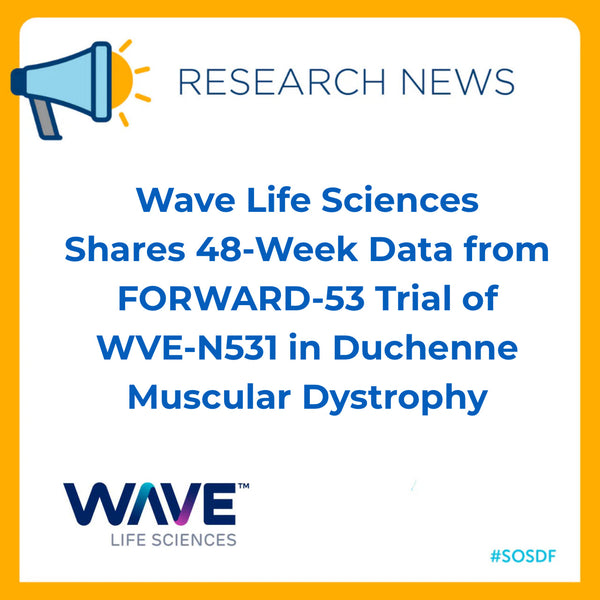 Wave Life Sciences  Shares 48-Week Data from  FORWARD-53 Trial of  WVE-N531 in Duchenne  Muscular Dystrophy